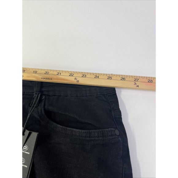 STEVES Jeans Men’s 48x32 Black Cargo Denim Pants Stretch Big & Tall NWT - Picture 5 of 7